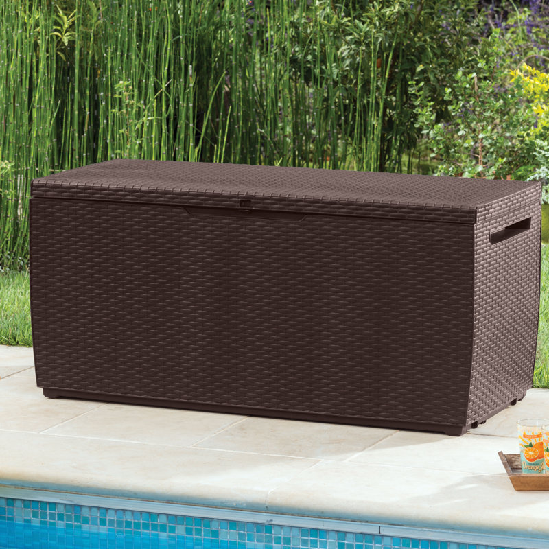 Keter Capri 80 Gallon Resin Deck Box & Reviews Wayfair